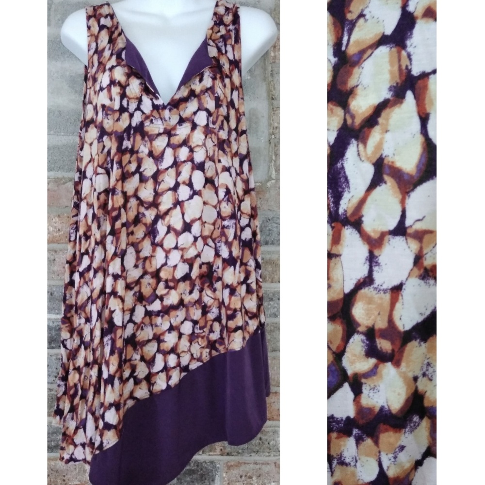 Simply Vera Vera Wang purple print dress